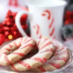 Soft Gingerbread Cookies : Candy Cane Cookies