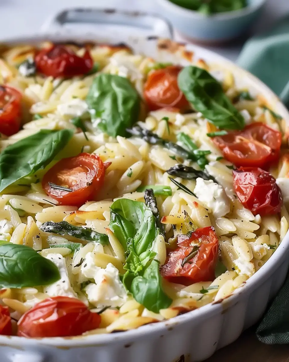 Healthy Baked Feta Orzo: A Delicious Twist on Comfort Food