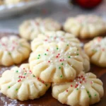 Christmas Cookie Recipes Holiday : Whipped Shortbread Cookies