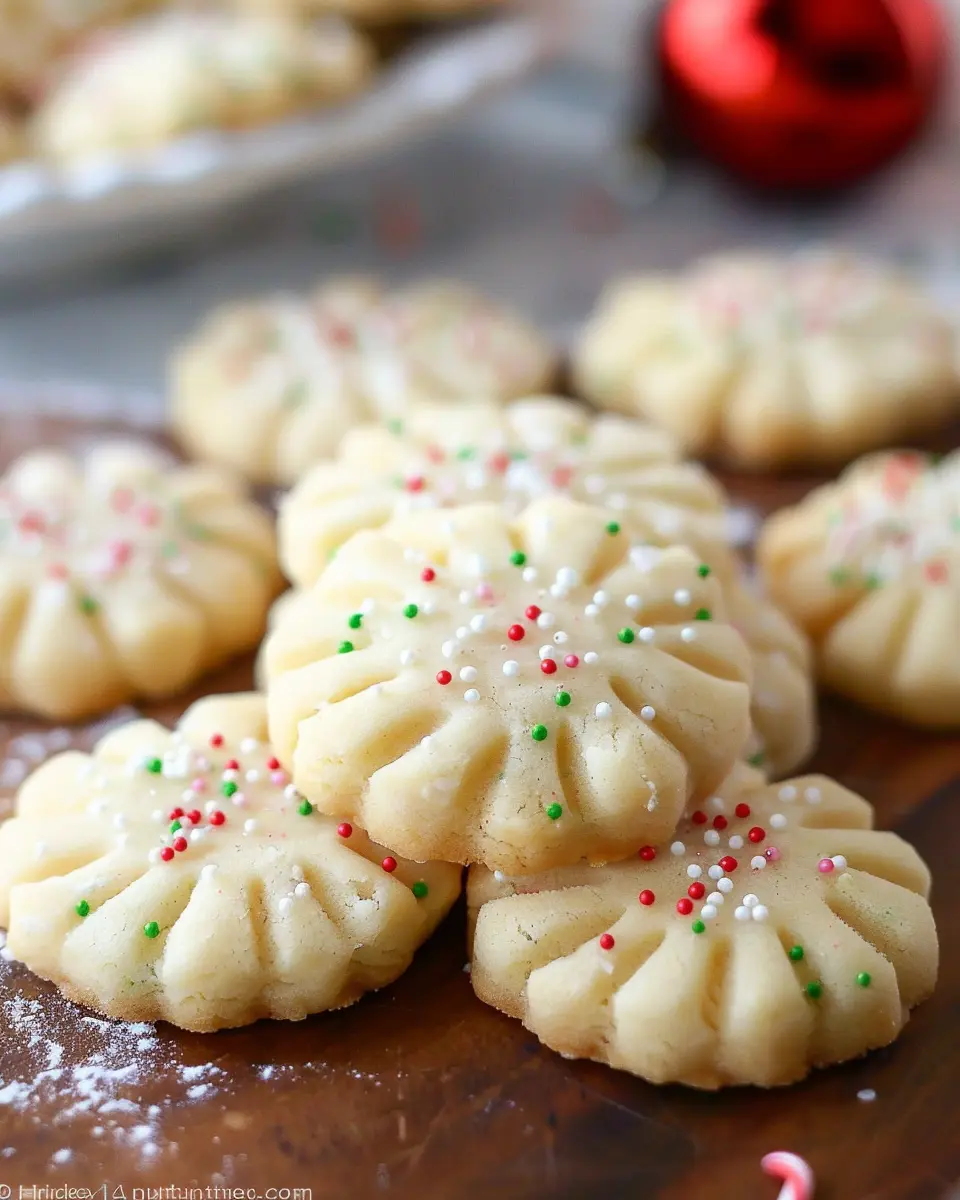 Christmas Cookie Recipes Holiday: Indulgent Whipped Shortbread Cookies to Savor