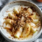 breakfast bowl recipes : Apple Cinnamon Yogurt Bowl