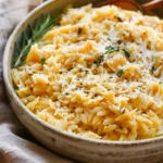 One-Pot Cheesy Orzo