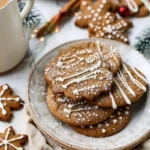 Soft Gingerbread Cookies : Gingerbread Latte Cookies