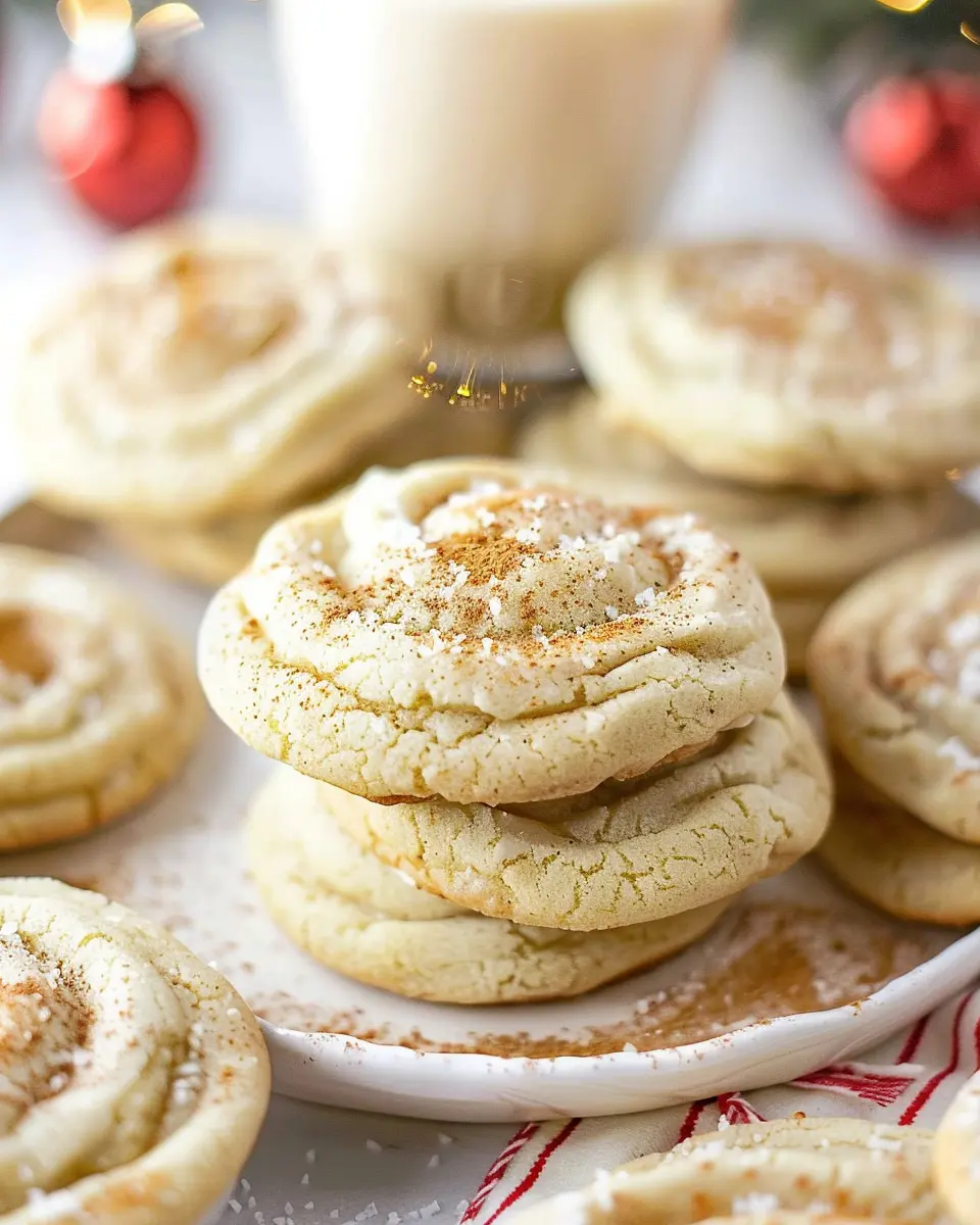 Christmas Cookie Recipes Holiday: Best Soft and Chewy Eggnog Cookies