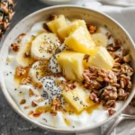breakfast bowl recipes : Pineapple Yogurt Bowl