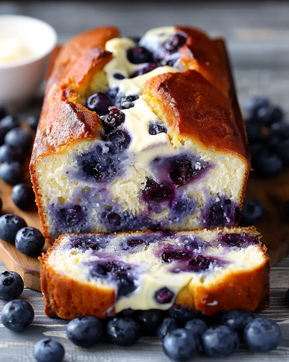 Blueberry Cream Cheese Loaf: The Best Breakfast Upgrade Ever