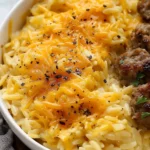 Cheesy Orzo