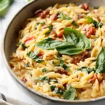 Creamy Tuscan Orzo