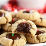 Soft Gingerbread Cookies : Chocolate Thumbprint Cookies