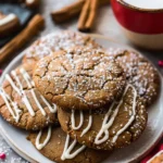 Soft Gingerbread Cookies : Gingerbread Latte Cookies