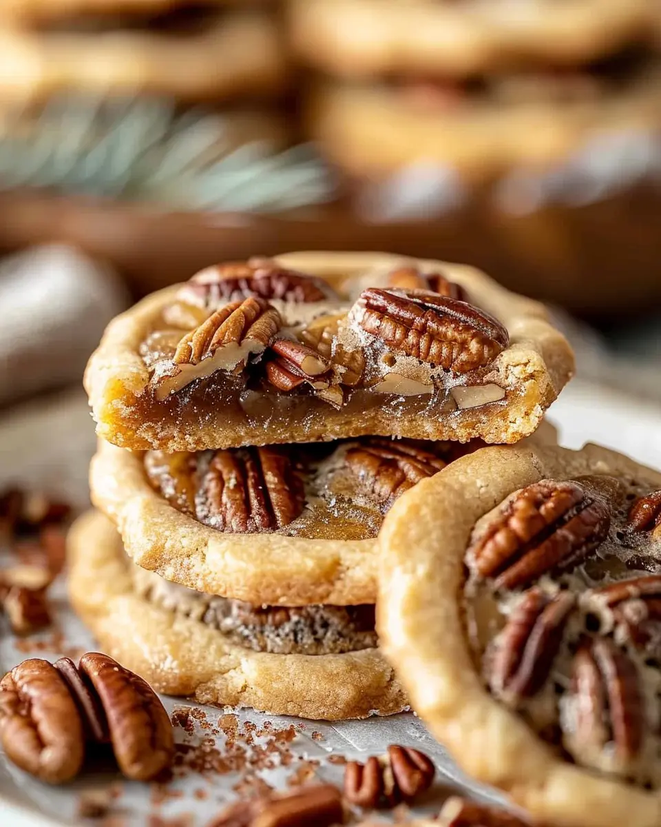 Christmas cookie recipes: Easy and Soft Pecan Pie Cookies to Delight