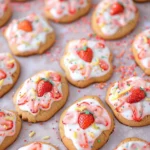 Soft Gingerbread Cookies : Strawberry Pop Tart Cookies