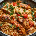 Cajun Chicken Orzo