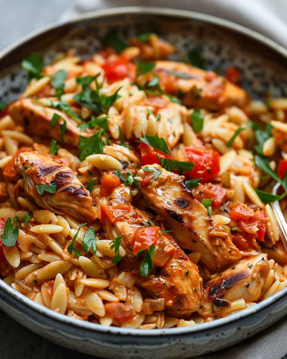 Cajun Chicken Orzo: A Flavorful Twist on Comfort Food