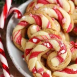 Christmas Cookie Recipes Holiday : Candy Cane Cookies