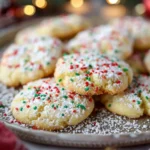 Christmas Cookie Recipes Holiday : Quick Gooey Butter Cookies with Yellow Cake