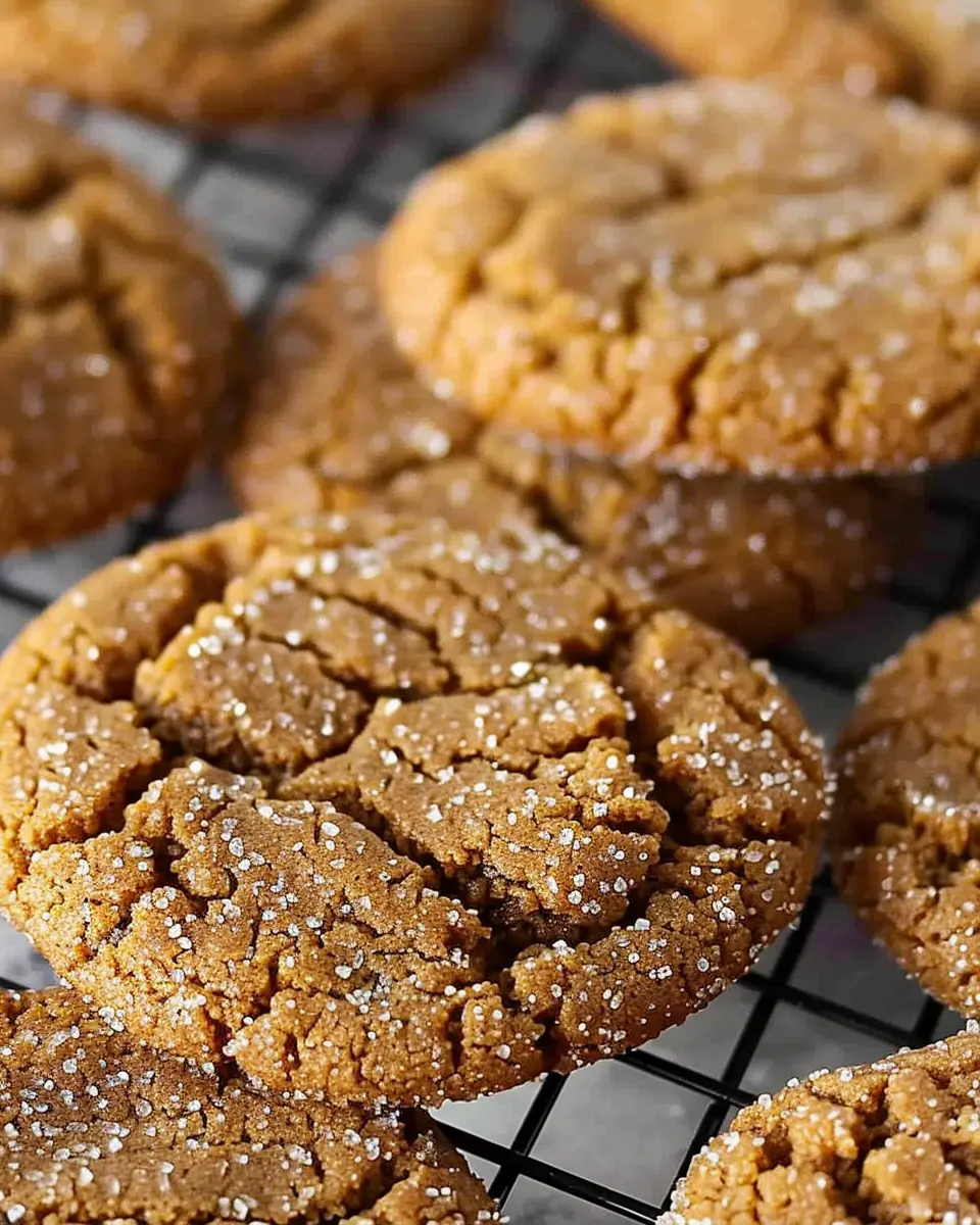 Soft Gingerbread Cookies: Deliciously Crispy Gingersnap Treats