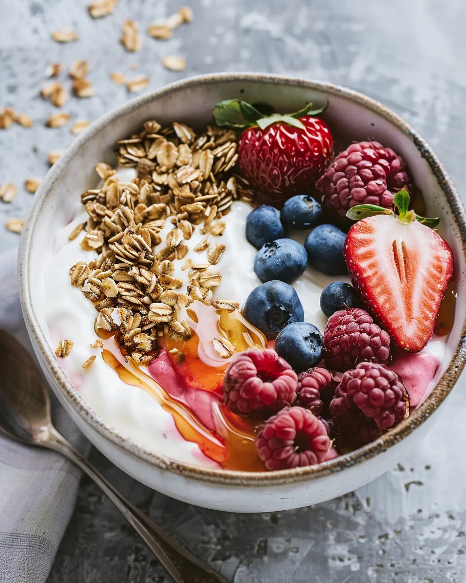 Breakfast Bowl Recipes: Indulge in a Berry Bliss Yogurt Bowl