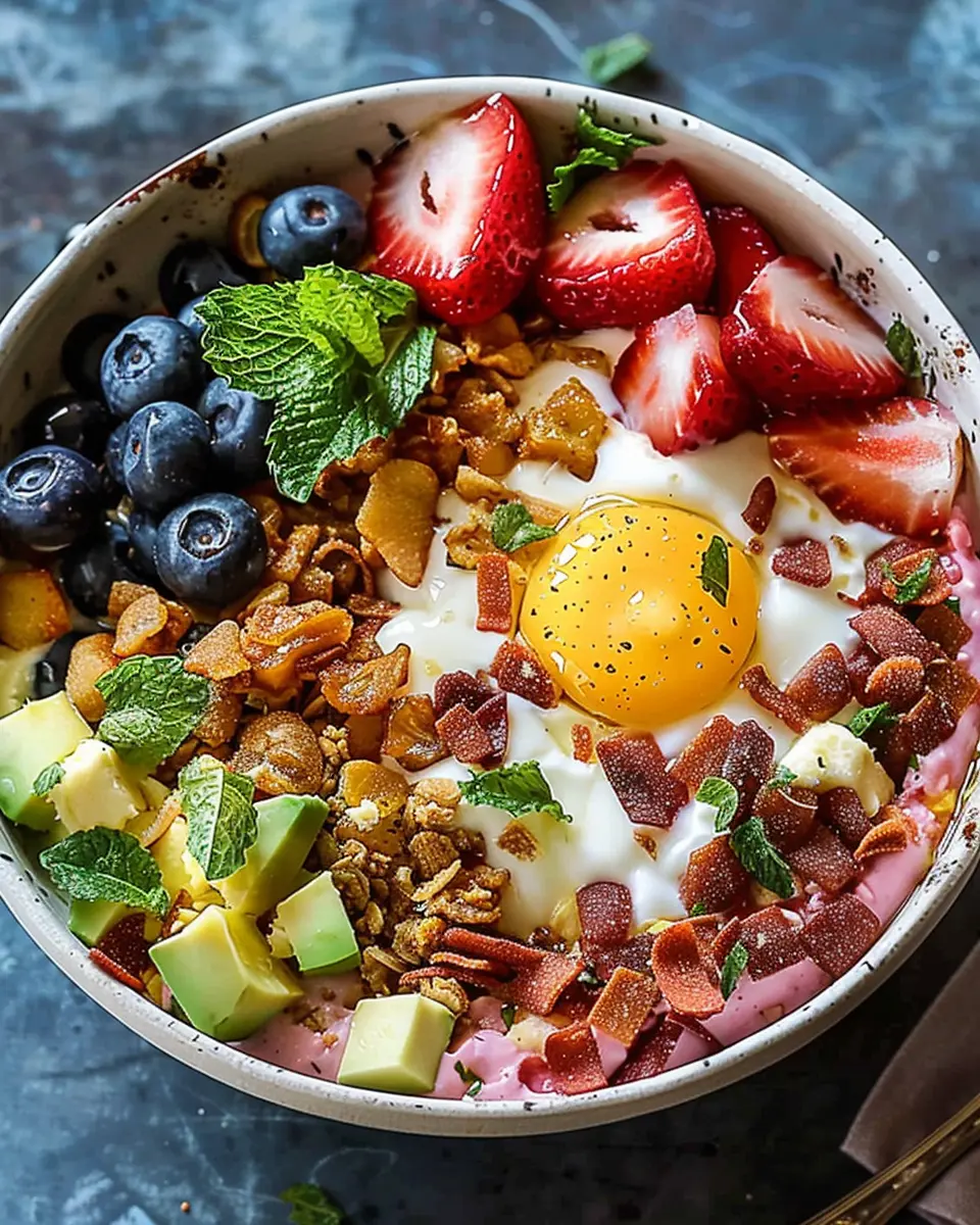 Breakfast Bowl Recipes: Easy High Protein Bowls with Turkey Bacon
