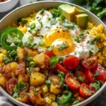 breakfast bowl recipes : Southwest Spice Green Chile Bowl
