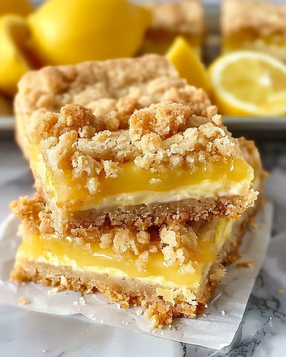 Homemade Lemon Crumb Bars: The Best Refreshing Treat for You