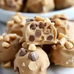 Frozen Greek Yogurt Peanut Butter Bites