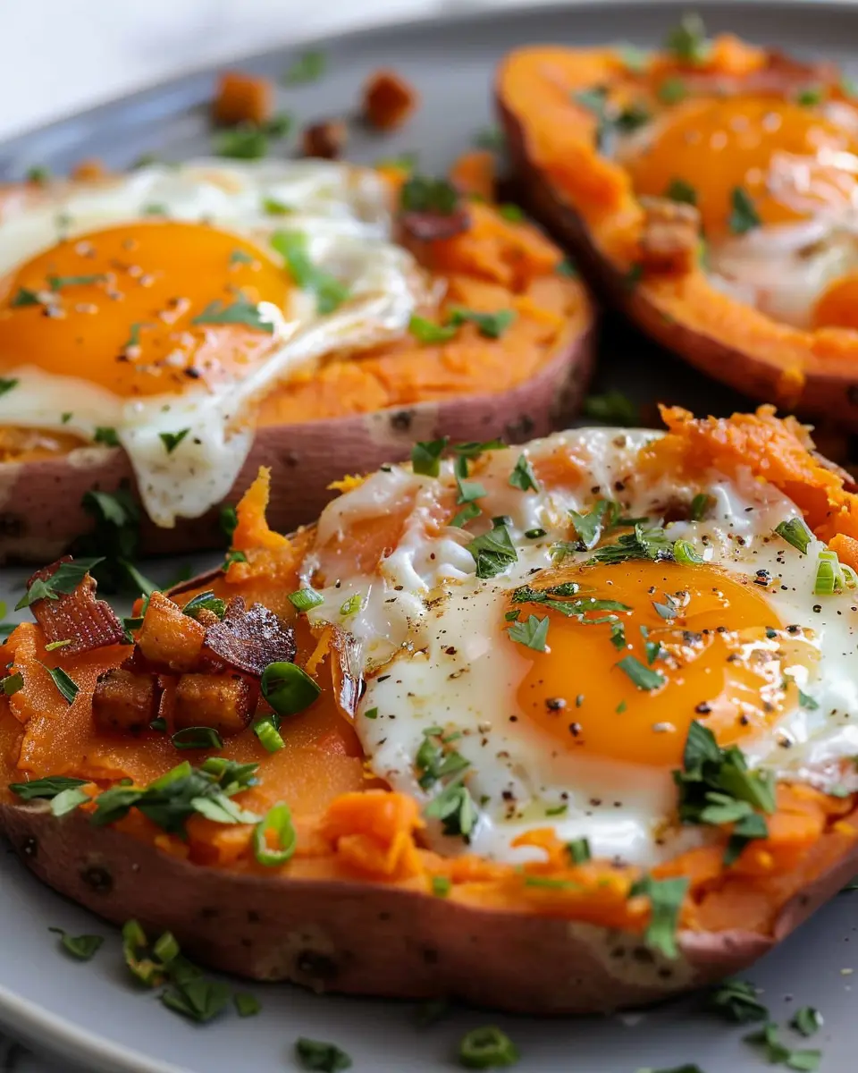 Breakfast Sweet Potato Bliss: Easy Recipes with Turkey Bacon and Chicken Ham