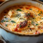 Crock Pot Creamy Chicken Parmesan Soup: Cozy Comfort In A Bowl