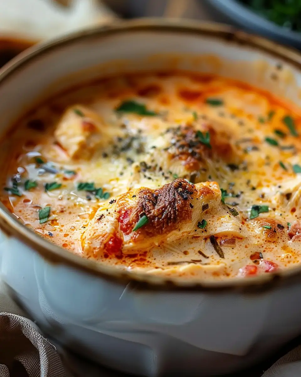 Crock Pot Creamy Chicken Parmesan Soup: The Ultimate Cozy Delight