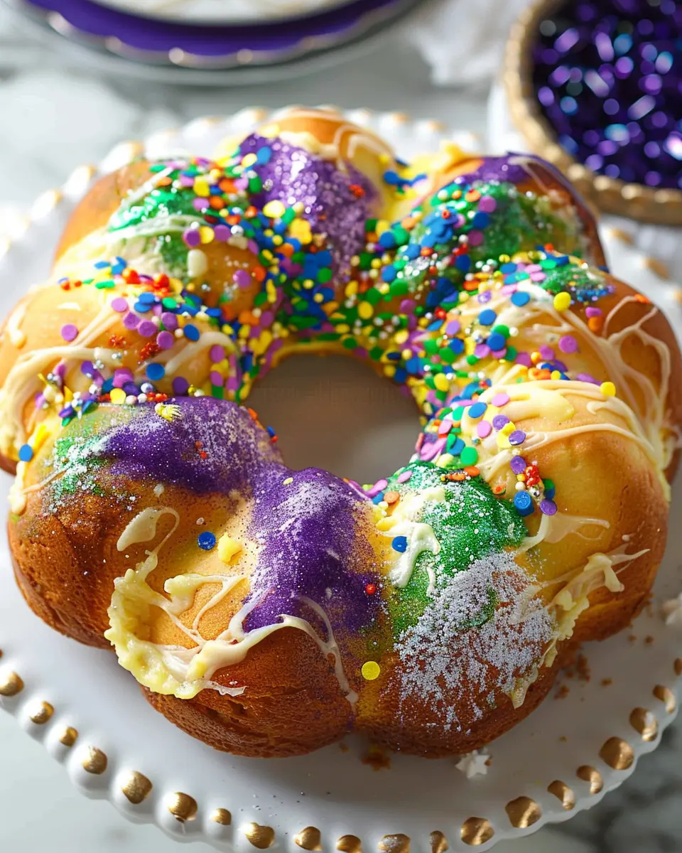 Easy King Cake Recipe: Simple Joy for Your Mardi Gras Celebration