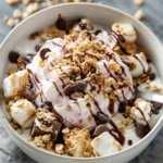 breakfast bowl recipes : S’mores Yogurt Bowl