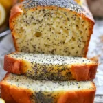 Lemon poppy seed bread
