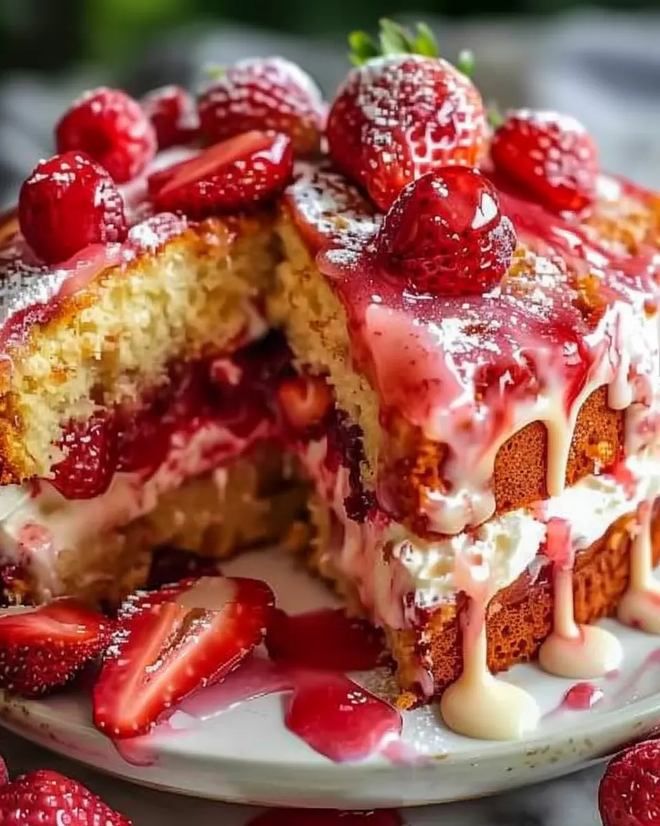 Strawberry Honeybun Cake Recipe: The Indulgent Treat You’ll Love