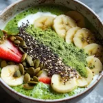 breakfast bowl recipes : Matcha Yogurt Bowl