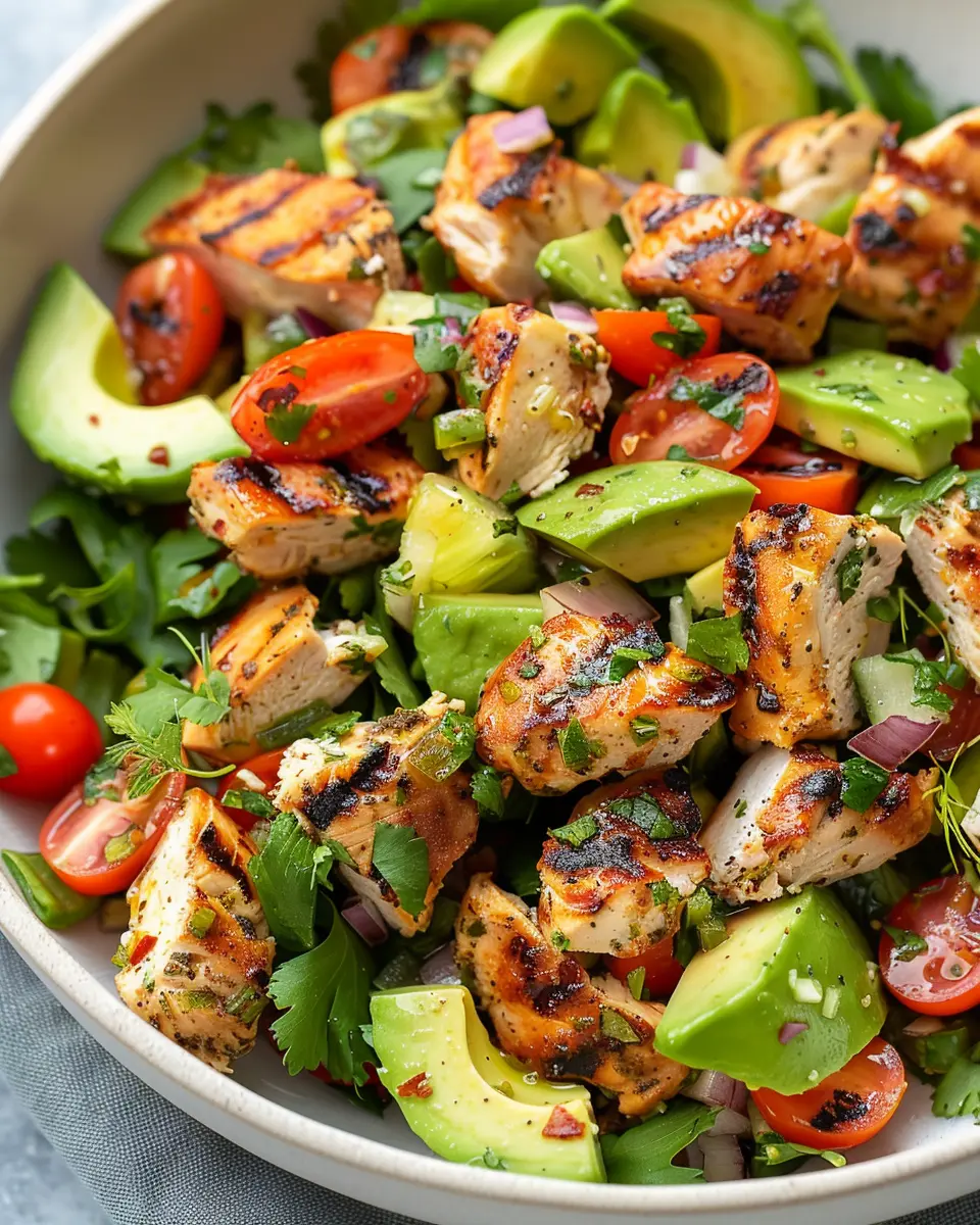 Avocado Chicken Salad Recipe: Easy &amp; Delicious with Turkey Bacon