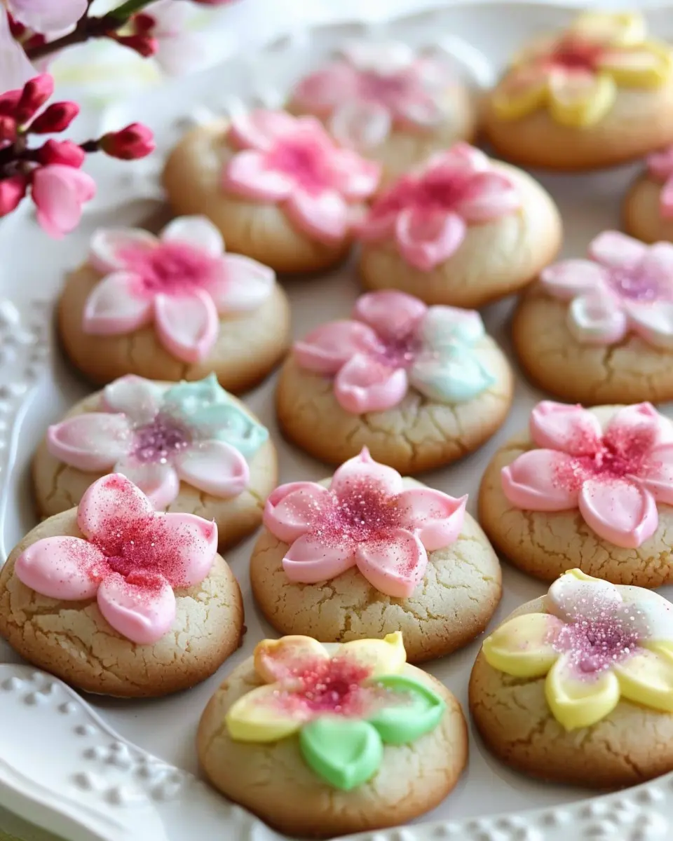 Spring Blossom Cookies: Easy Floral Treats for Your Loved Ones