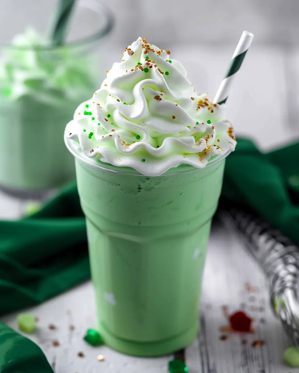 Classic Shamrock Shake: The Best Homemade Minty Treat
