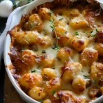 Simple Baked French Onion Gnocchi