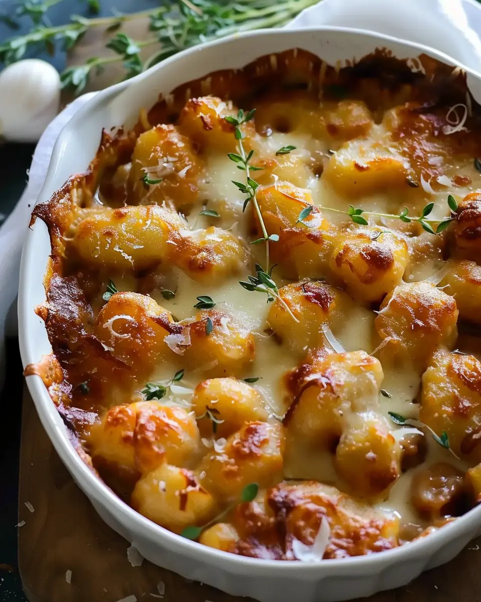 Simple Baked French Onion Gnocchi: A Comforting, Easy Delight