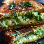 Creamy Avocado Grilled Cheese