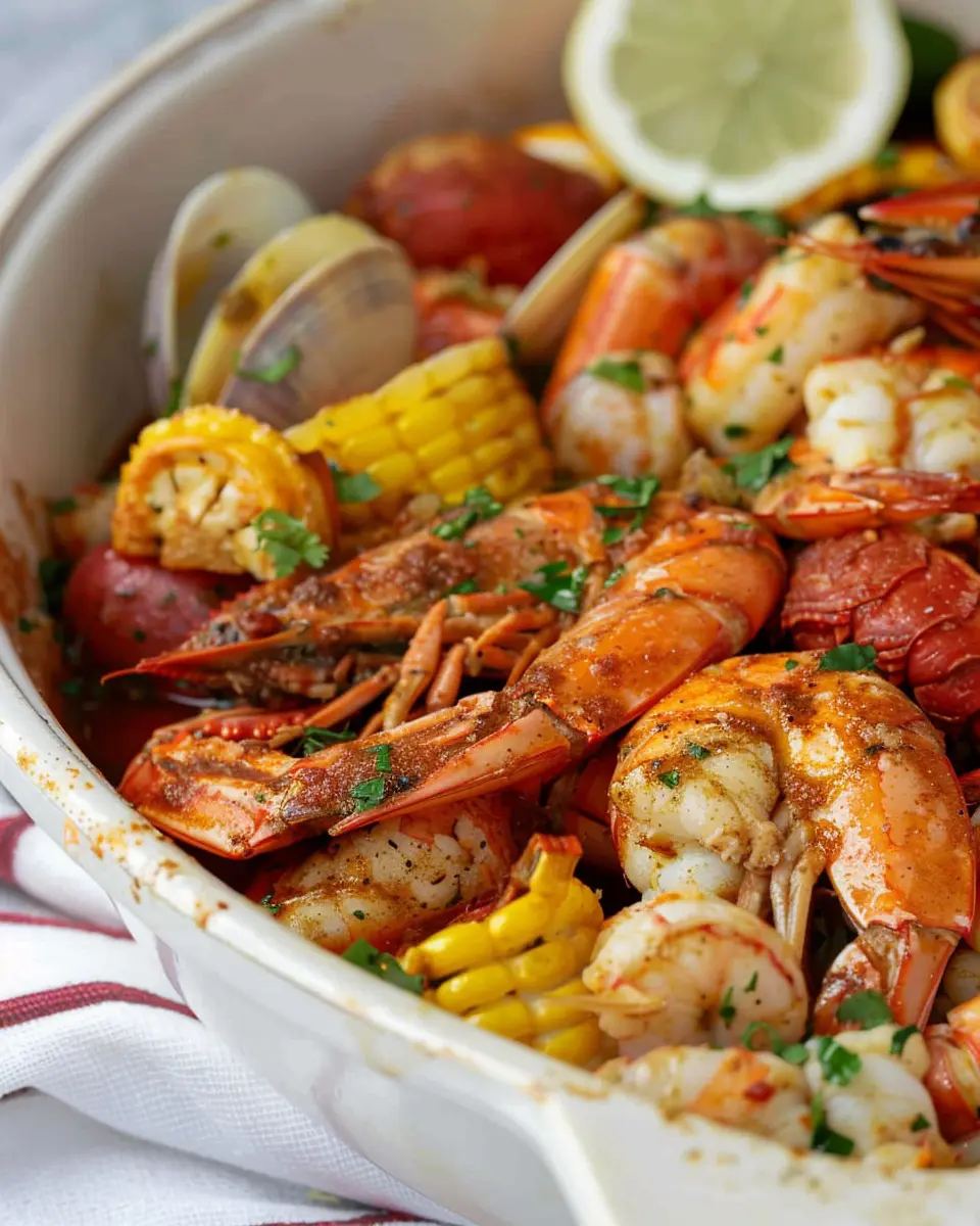 Seafood Boil for Christmas: Indulgent Garlic Butter Delight