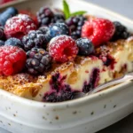 breakfast bowl recipes : High Protein Berry Bake