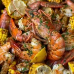The Most Delicious Garlic Butter Seafood Boil