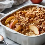 breakfast bowl recipes : Apple Cinnamon Oatmeal Bake
