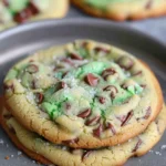 Mint Chocolate Chip Cookies
