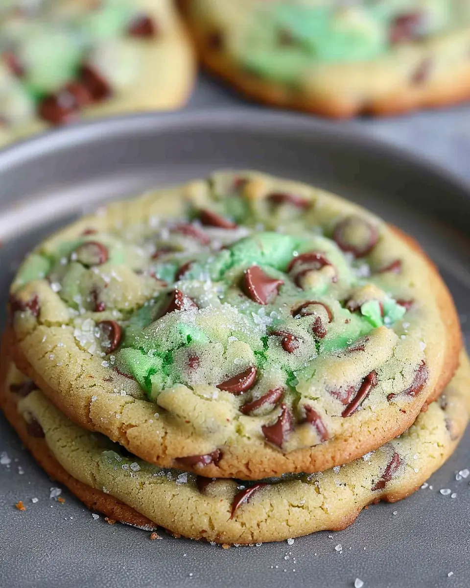 Mint Chocolate Chip Cookies That You’ll Love to Bake at Home