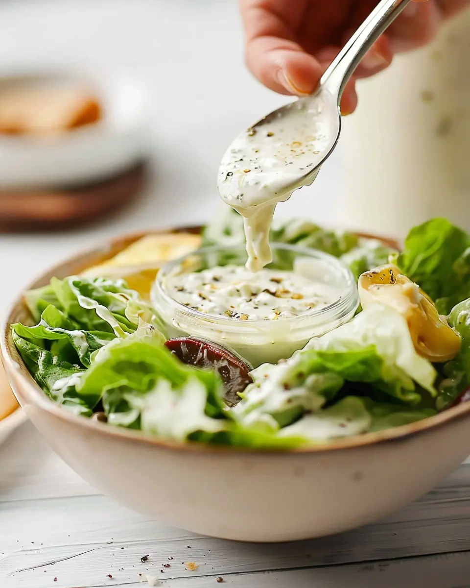 Quick Healthy Caesar Dressing: Creamy Greek Yogurt Delight