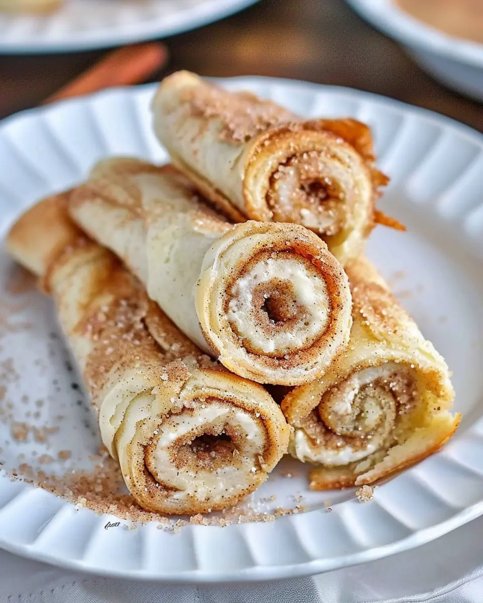 Keto Crispy Cinnamon Cream Cheese Roll Ups: Easy Indulgence at Home