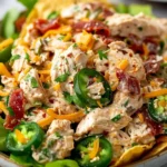 Jalapeno Popper Keto Chicken Salad