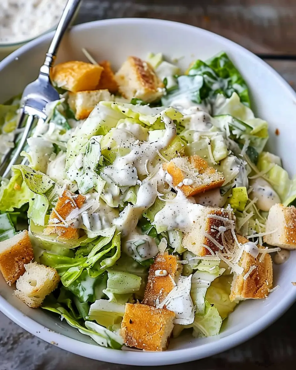 Homemade Creamy Caesar Salad Dressing: A Best Recipe with Turkey Bacon